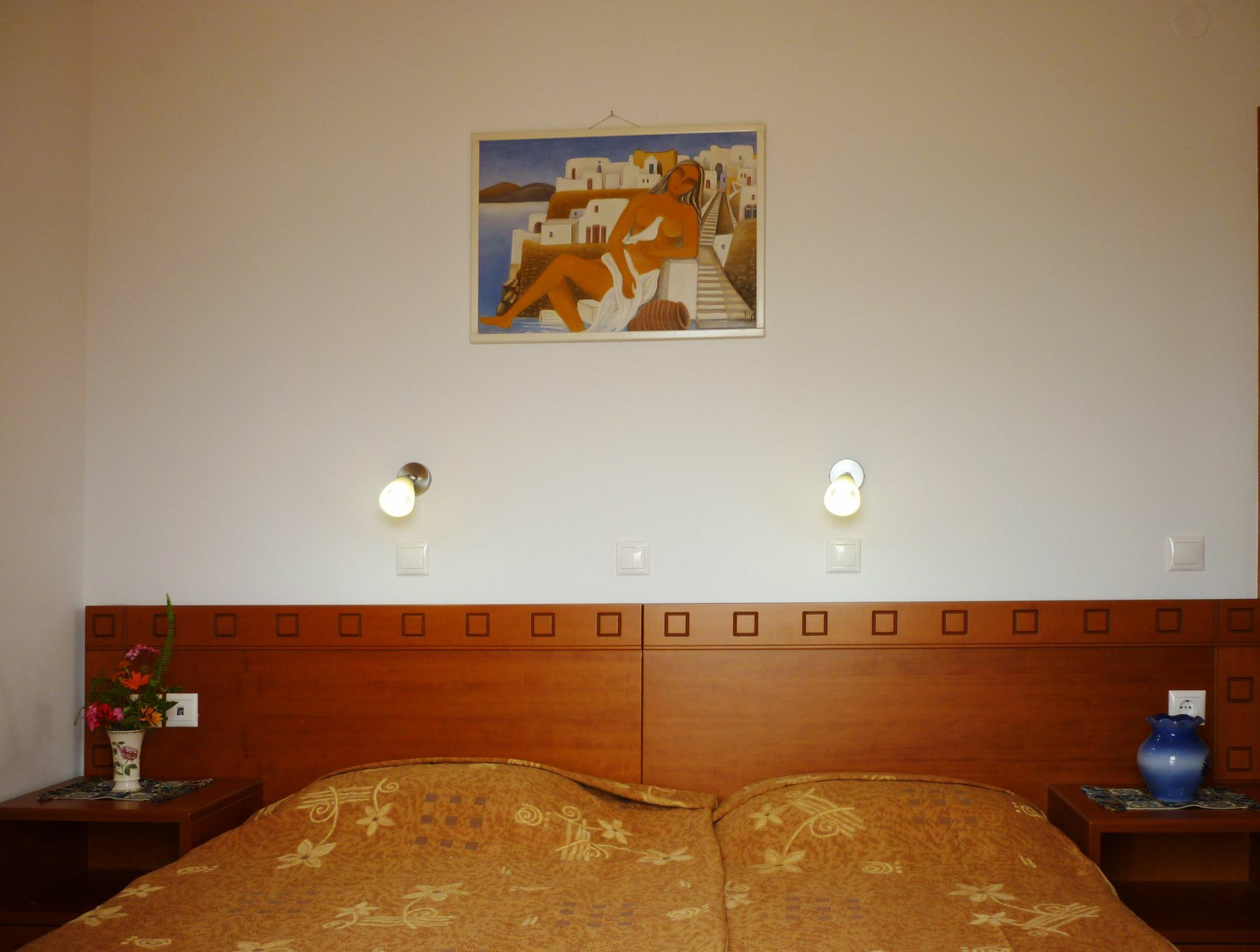 Nereides Seaside Apartments Marathokampos Bagian luar foto